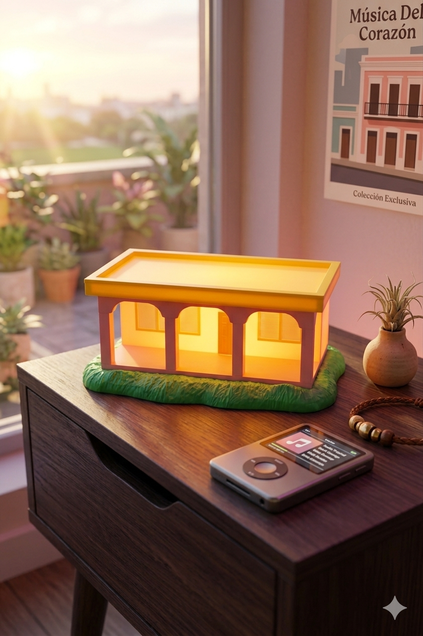 Lampara la casita bad bunny