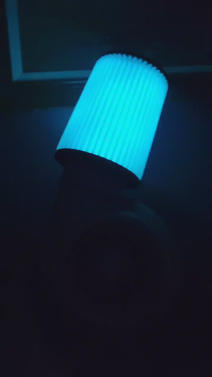 Lampara turbocargador LED RGB